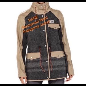Patagonia Rare Reclaimed Wool Jacket! Size Small